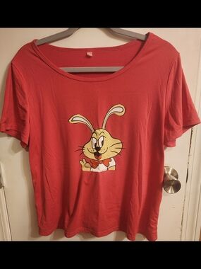 Graphic Bunny Pink T-Shirt